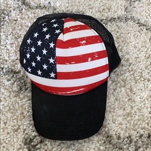 Trucker Hat - Patriotic red white blue